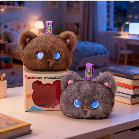 Cat Toys - Pluszowa zabawka w kształcie kota AI