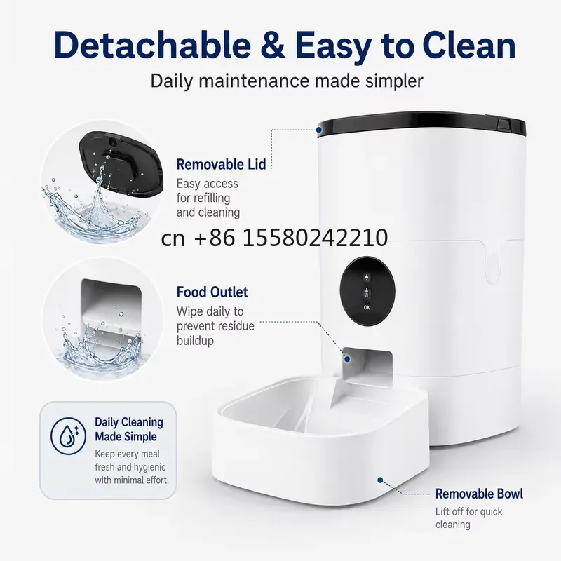 2026 nowy 4L WiFi Inteligentny – Pet Feeders recenzja i cena
