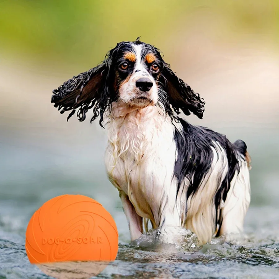Duży, miękki, odporny na gryzi – Flying Disc Dog Training Toy recenzja i cena
