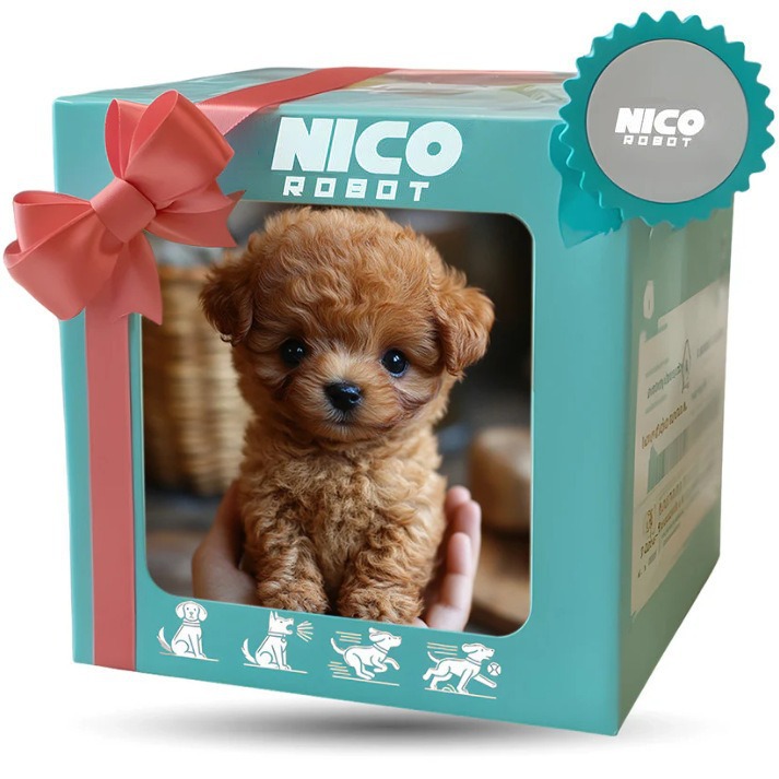 Nico Robot – pluszowy, elektro – Interactive Squeaky Plush Dog Toy recenzja i cena