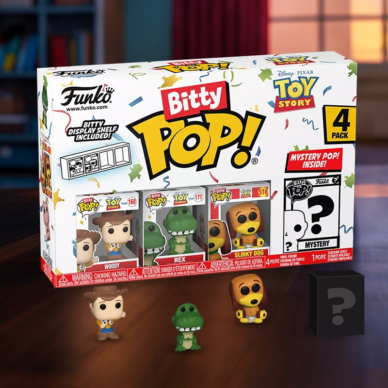 Funko Bitty Pop Toy Story Wood – Interactive Squeaky Plush Dog Toy recenzja i cena