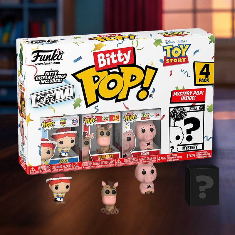 Funko Bitty Pop Toy Story Wood – Interactive Squeaky Plush Dog Toy recenzja i cena